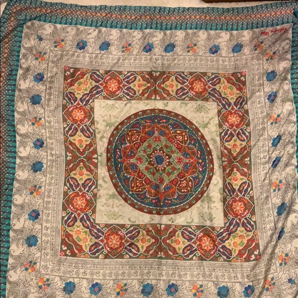 Johnny Was Accessories - Johnny Was Silk Scarf